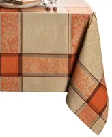 Elrene Autumnal Harvest Jacquard Tablecloth