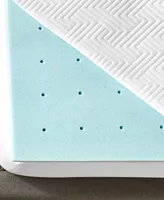 ProSleep 2" Gel-Infused Memory Foam Mattress Topper with Circular-Knit Cover