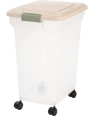 Iris 55 Quart Airtight Pet Food Storage Container