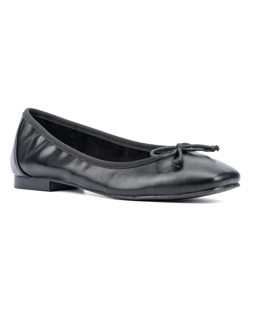 Women's Paulina- Square Toe Ballet Flats