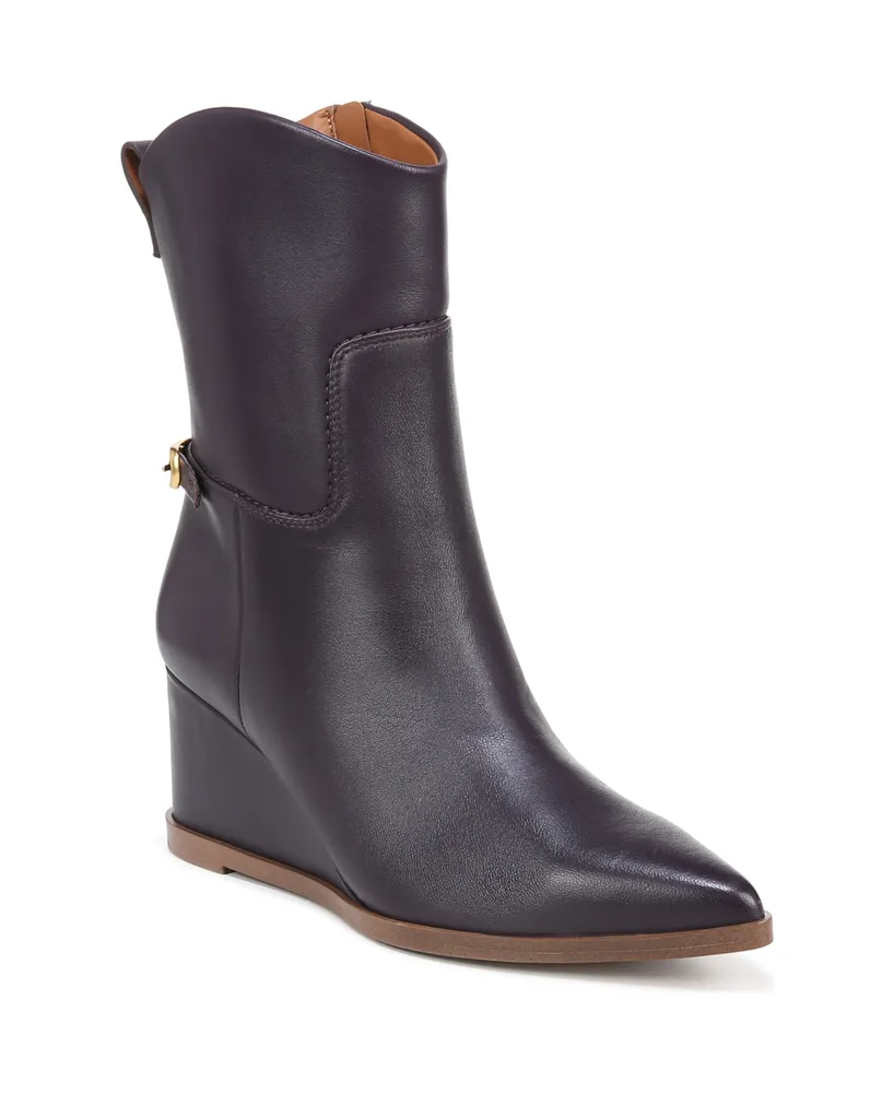 Franco Sarto Etta Pointed Toe Wedge Booties