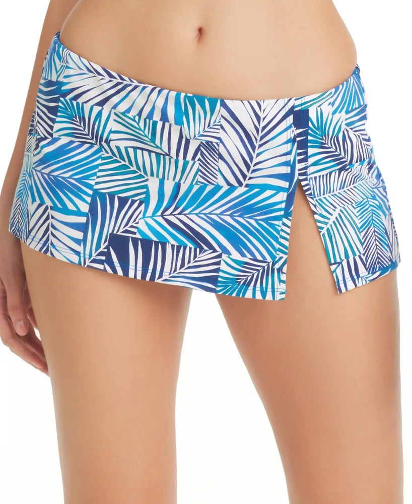 Bleu by Rod Beattie Women's Shady Days Skirted Hipster Bikini Bottoms