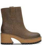 Lucky Brand Women's Rhoslyn Platform Lug Sole Boots