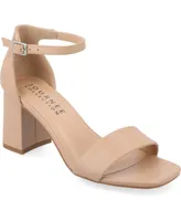 Journee Collection Women's Valenncia Ankle Strap Sandals