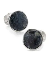 Ox & Bull Trading Co. Men's Sterling Silver Classic Formal Pietersite Cufflinks