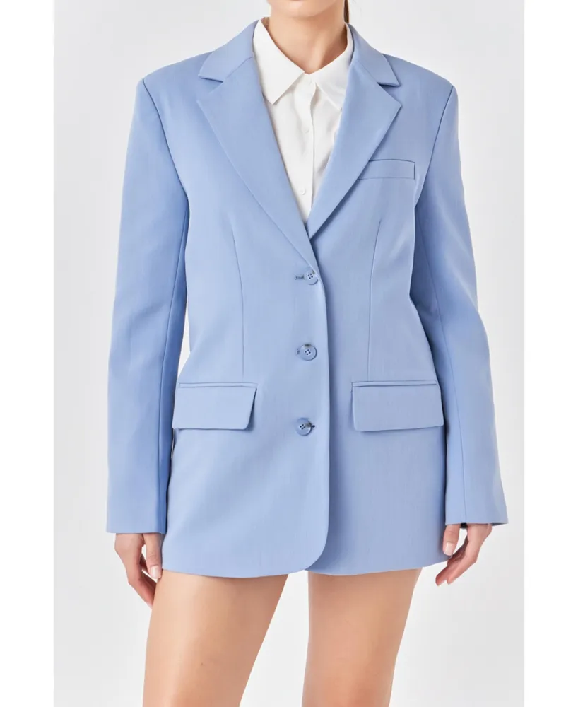 Women's 3 Button Suit Jacket