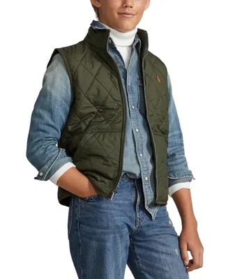 Polo Ralph Lauren Big Boys Quilted Water-Repellent Vest