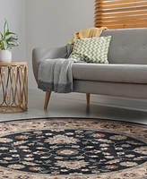 Closeout! Km Home Poise Pse- 5'3" x Round Area Rug