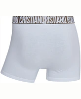 CR7 Men's Cotton Blend Trunks in Travel Bag, Pack of 5