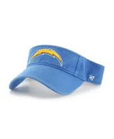 Men's '47 Brand Powder Blue Los Angeles Chargers Clean Up Visor