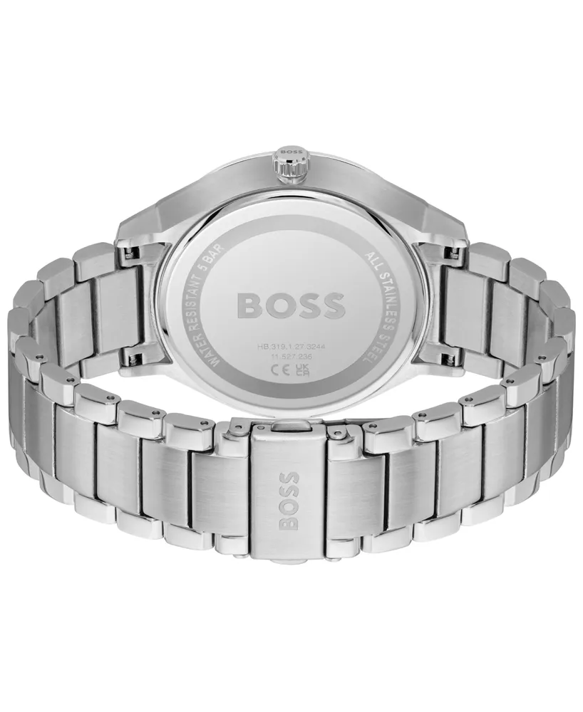 Hugo Boss Men's Tyler Quartz Multifunction Stainless Steel Watch 43mm