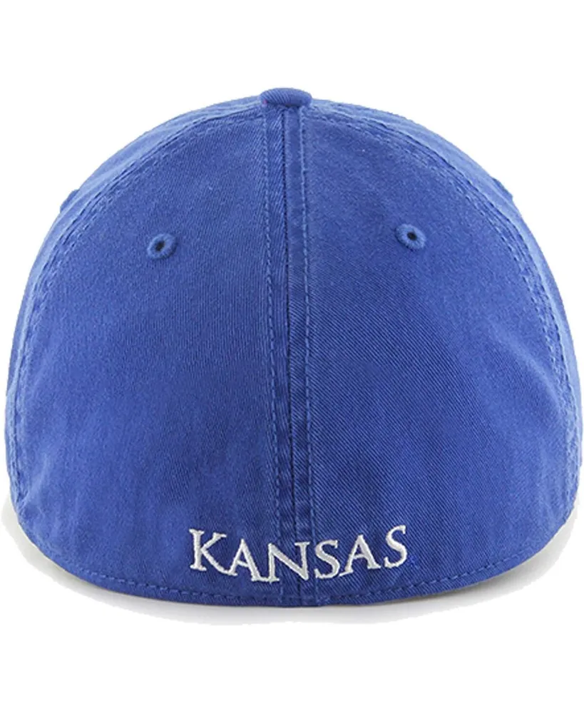 Men's '47 Brand Royal Kansas Jayhawks Franchise Fitted Hat