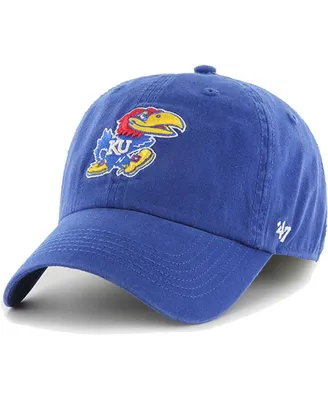 Men's '47 Brand Royal Kansas Jayhawks Franchise Fitted Hat