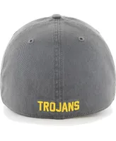 Men's '47 Brand Charcoal Usc Trojans Franchise Fitted Hat