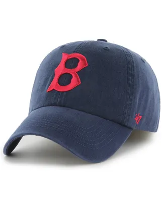 Men's '47 Brand Navy Boston Red Sox Cooperstown Collection Franchise Fitted Hat