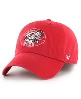 Men's '47 Brand Red Cincinnati Reds Cooperstown Collection Franchise Fitted Hat