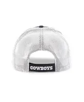 Men's '47 Brand Navy Dallas Cowboys Drifter Mvp Trucker Adjustable Hat