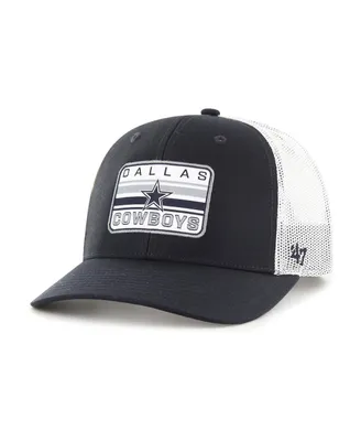 Men's '47 Brand Navy Dallas Cowboys Drifter Mvp Trucker Adjustable Hat