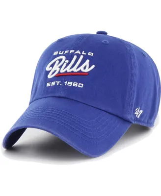 Women's '47 Brand Royal Buffalo Bills Sidney Clean Up Adjustable Hat