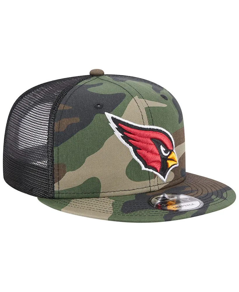 Men's New Era Camo Arizona Cardinals Classic Trucker 9FIFTY Snapback Hat