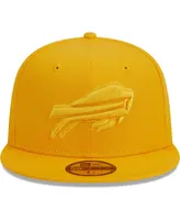 Men's New Era Gold Buffalo Bills Color Pack 59FIFTY Fitted Hat