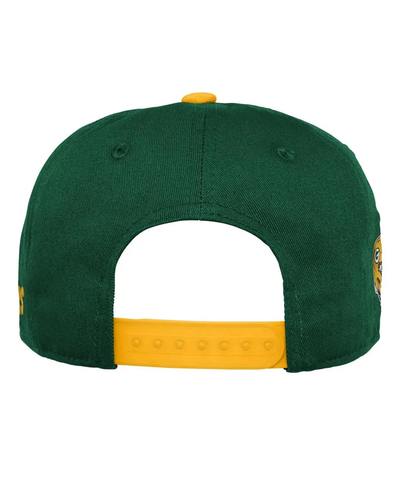 Big Boys and Girls Green Green Bay Packers Legacy Deadstock Snapback Hat