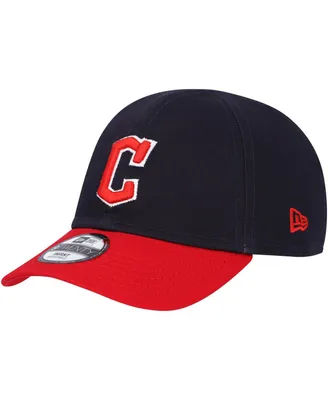 Infant Boys and Girls New Era Navy Cleveland Guardians Team Color My First 9TWENTY Flex Hat