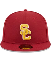 Men's New Era Cardinal Usc Trojans Evergreen 59FIFTY Fitted Hat