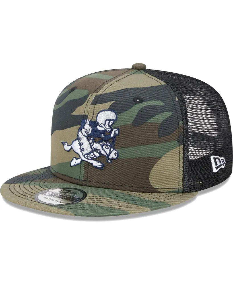 Dallas Cowboys New Era Retro 9FIFTY Snapback Hat - Navy