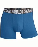 CR7 Men's Cotton Blend Trunks Travel Bag, Pack of 5