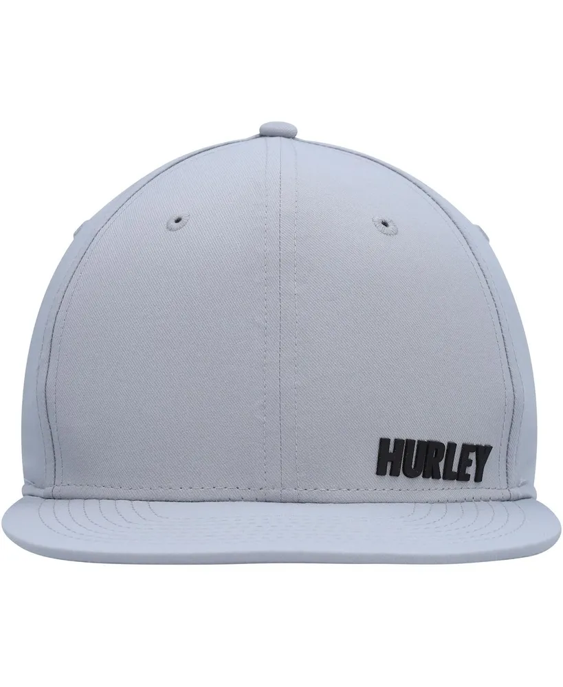 Men's Hurley Gray Phantom Ridge Zipperback Adjustable Hat