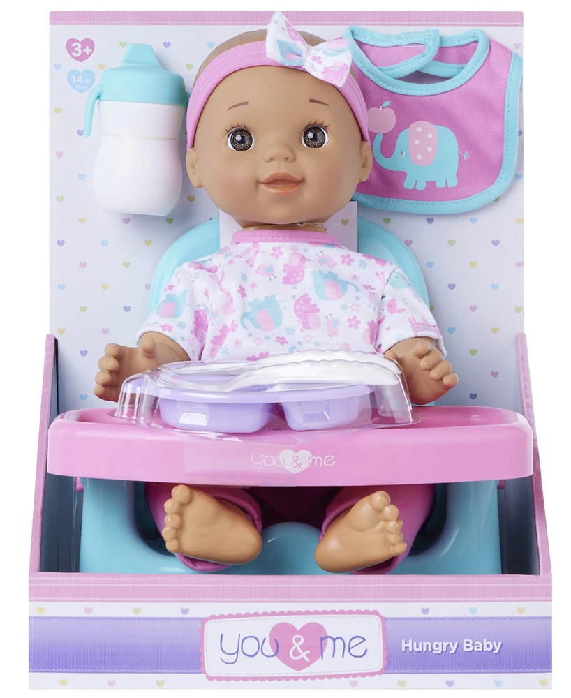 You & Me Hungry Baby 14" Doll