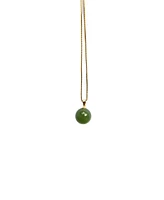 seree Greene - Green Jade Pendant Necklace