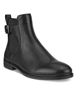 Ecco Women's Dress Classic Chelsea Buckle Ankle Boot