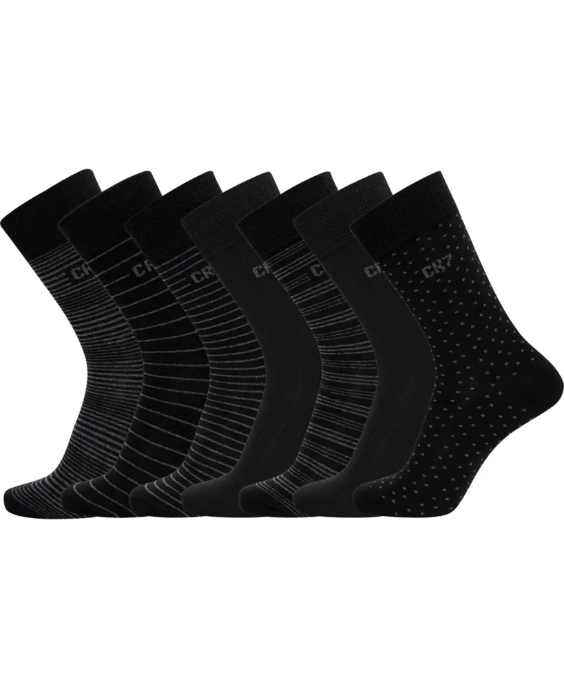CR7 Men's Fashion Socks, Pack of 7