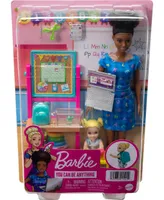 Barbie Career Kindergarten Teacher Playset, Brunette - Multi