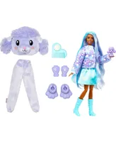 Barbie Cutie Reveal Cozy Cute Tees Series Doll - Purple Poodle - Multi