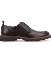 Thomas & Vine Men's Davies Tru Comfort Foam Plain Toe Lace-up Derby Shoes