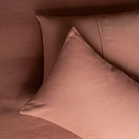 French Linen and Cotton Duvet & Sham Set - Twin/Twin Xl