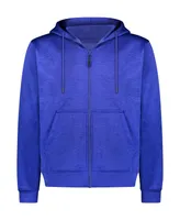 Premium Zip-Up Hoodie for Men with Smooth Silky Matte Finish & Cozy Fleece Inner Lining