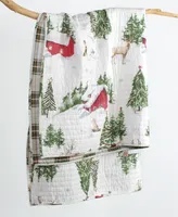 Levtex Tatum Pines Holiday Quilted Throw, 50" x 60"