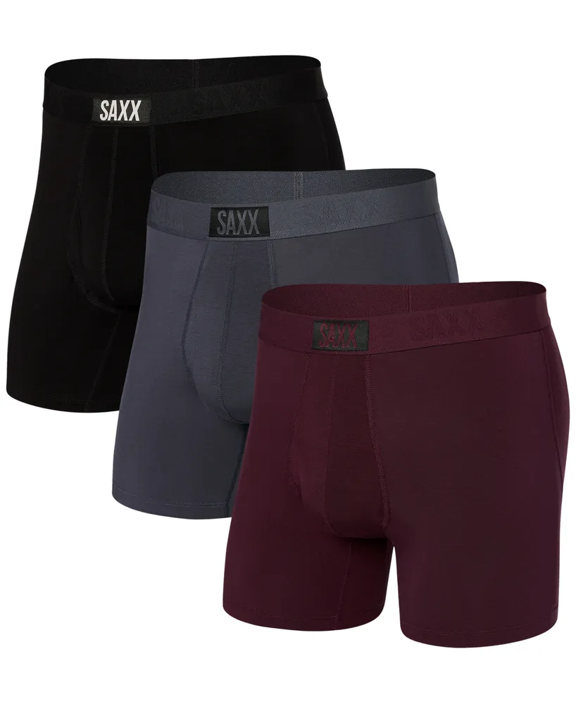 Saxx Underwear - Ultra Gray Relaxed Fit Boxer Brief