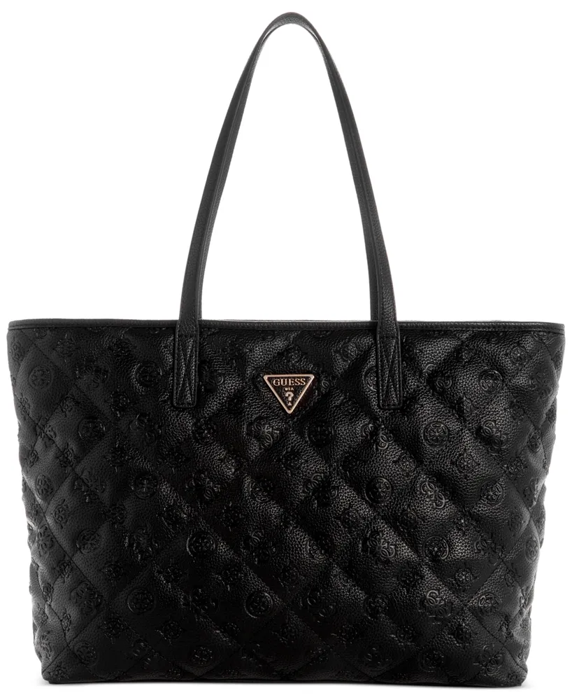 Guess Power Play Large Quilted Tech Tote