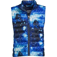 Lands' End Girls Insulated Down Alternative ThermoPlume Vest