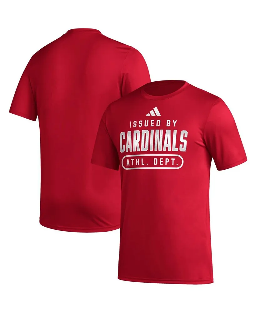 Men's Adidas Black Louisville Cardinals Football Practice AEROREADY Pregame T-Shirt Size: Medium