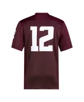 Men's adidas #12 Maroon Texas A&M Aggies Premier Football Jersey