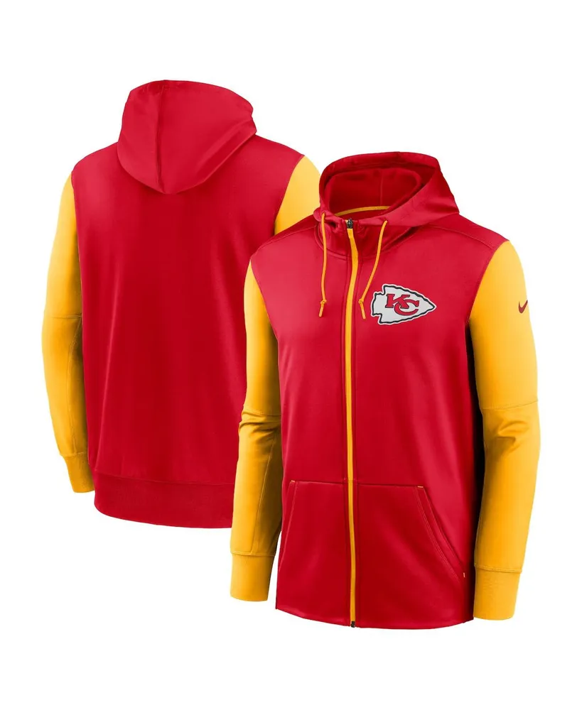 Youth Nike Red Kansas City Chiefs Sideline Fleece Performance Pullover  Hoodie