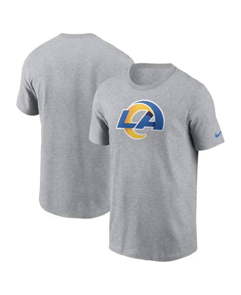 Men's Nike Gray Los Angeles Rams Logo Essential T-shirt