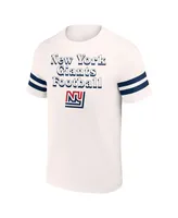Men's Nfl x Darius Rucker Collection by Fanatics Cream New York Giants Vintage-Like T-shirt