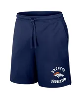 Men's Nfl x Darius Rucker Collection by Fanatics Navy Denver Broncos Washed Shorts